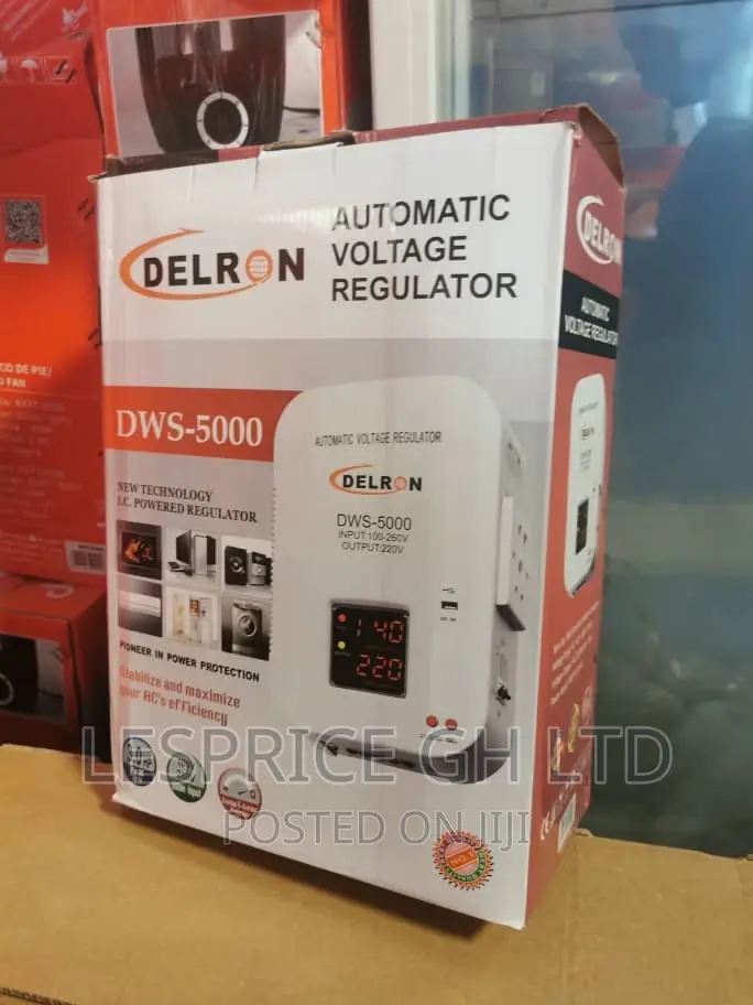 Delron 5000VA Automatic Digital Stabilizer