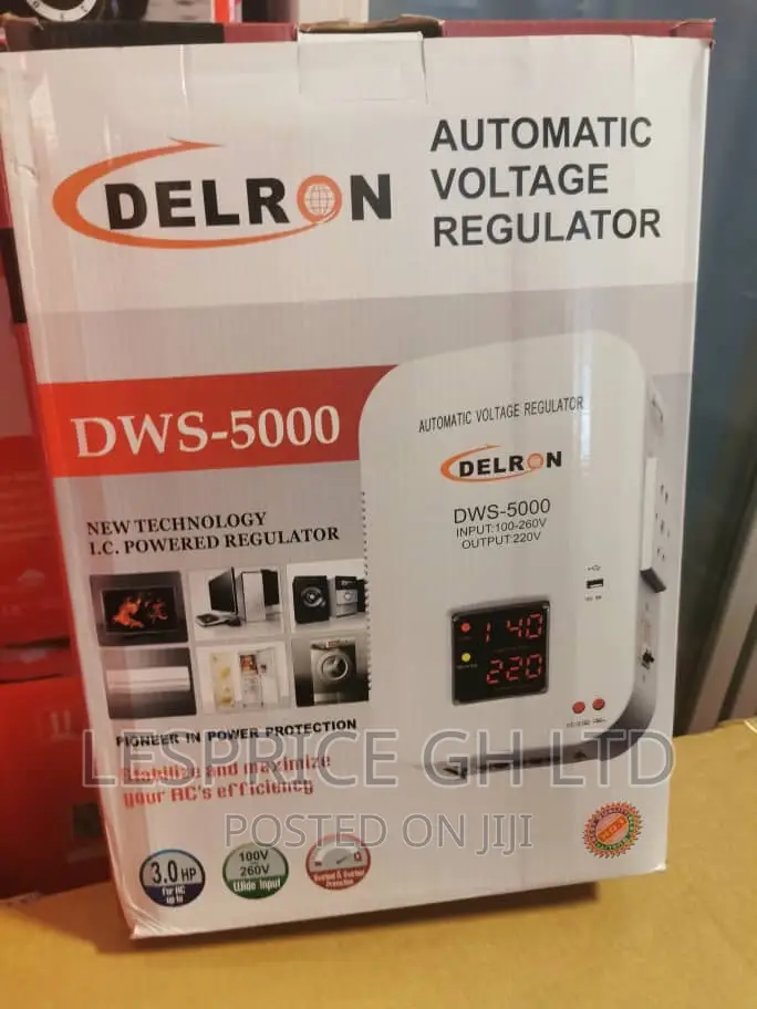 Delron~5000VA Quality Stabilizer