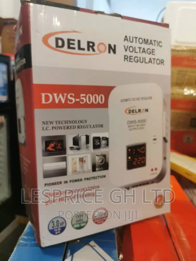 Experience the Best~Delron 5000VA Stabilizer