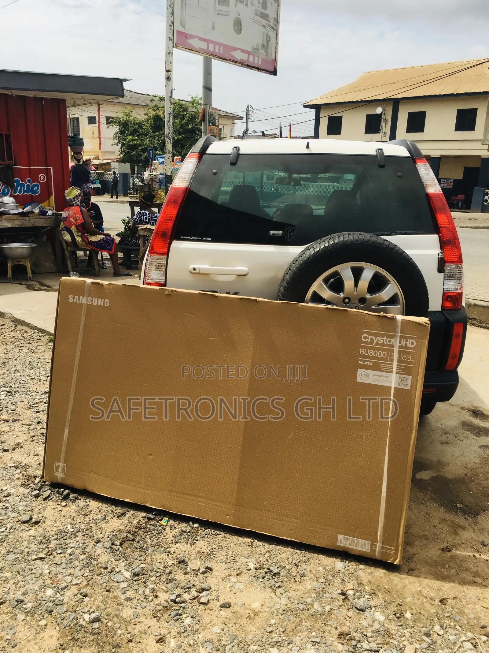 Smart 65 Inches Glossy LED Samsung BU80 Black Tv