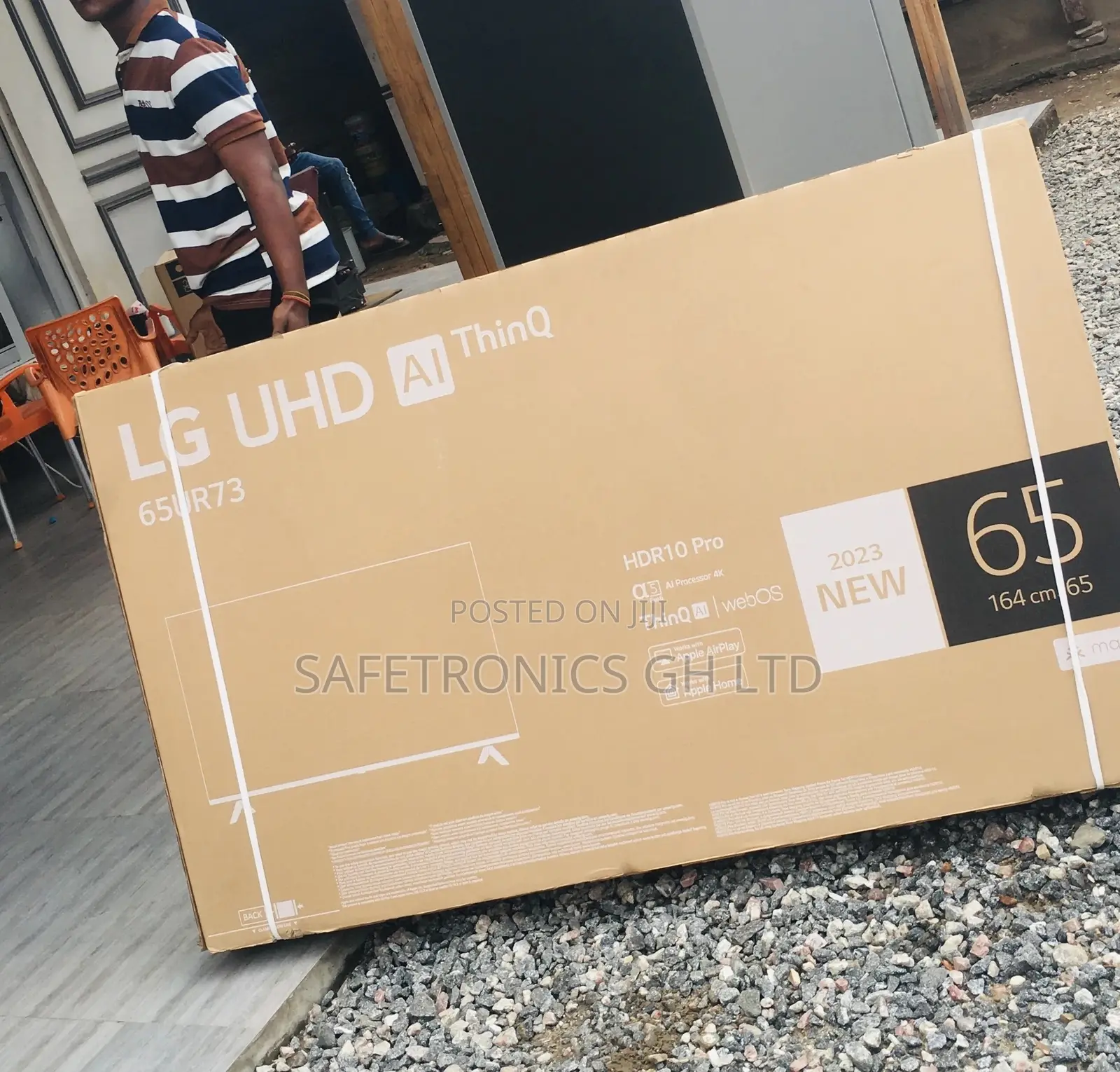 65 Inches Glossy LED UHD LG UN73  Smart Tv