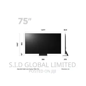 LG 75” Smart 75UR91006LA 2023 UHD HDR With Amazon Alexa