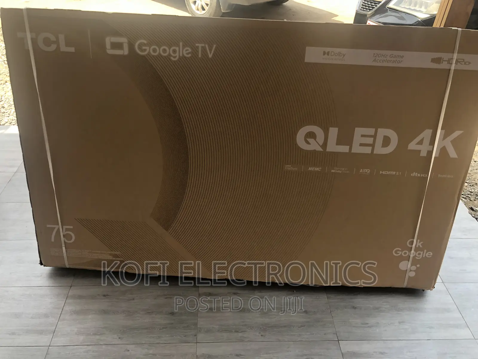 Improved Tech TCL Qled Smart Android 75” TV 75C645