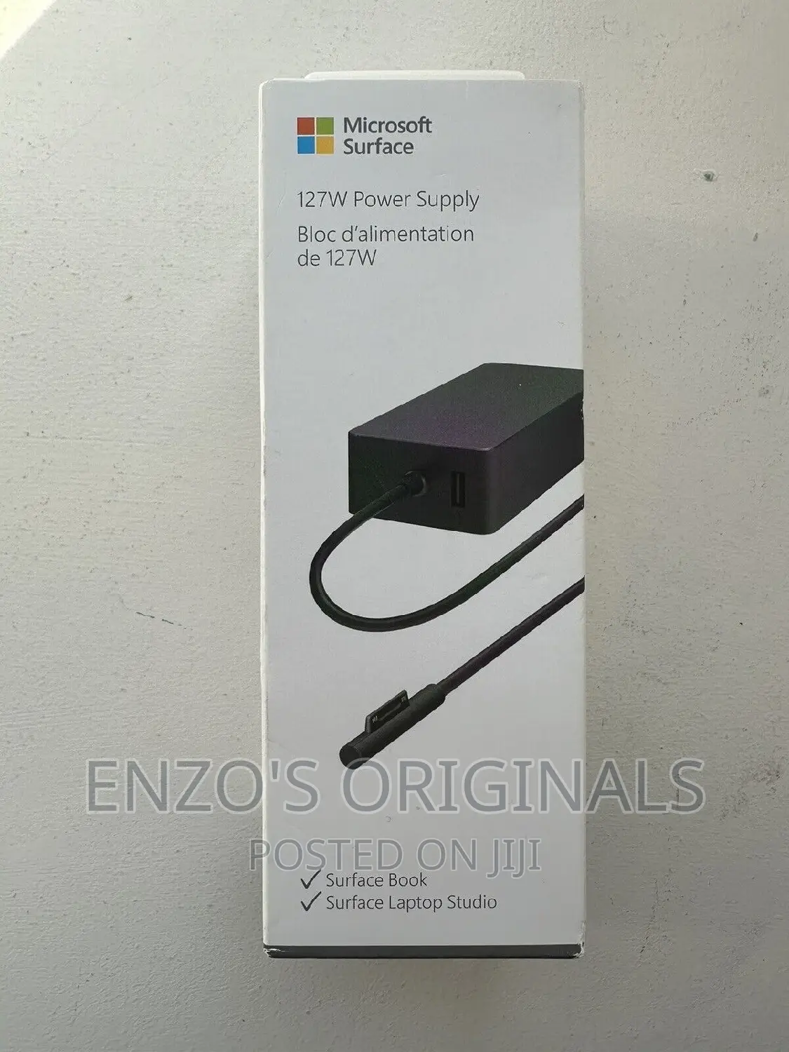 Surface Laptop Studio And Surface Book 3 Charger 127watt