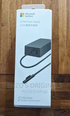 Surface Laptop Studio And Surface Book 3 Charger 127watt
