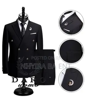 Daro Double Breasted Suit Available in Stock