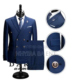 Daro Double Breasted Suit Available in Stock