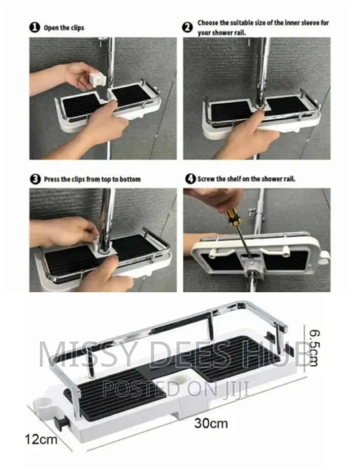 Bathroom Tap Caddy Rack