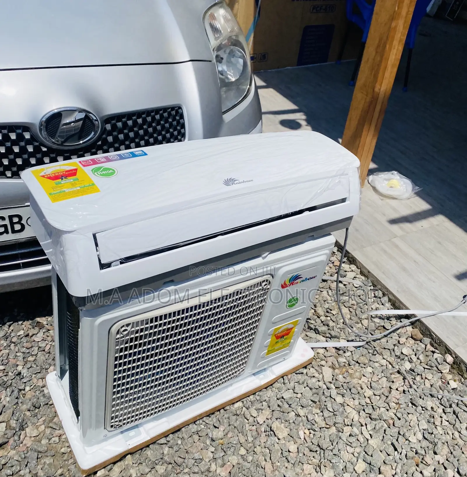 Latest and Reliable Rainbow 1.5hp Electric Ac(White)R410 