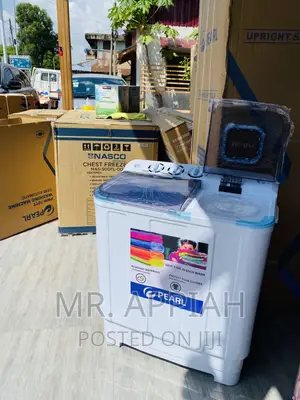 Latest Pearl 7kg Electric Washing Machine + Spin/Dry 