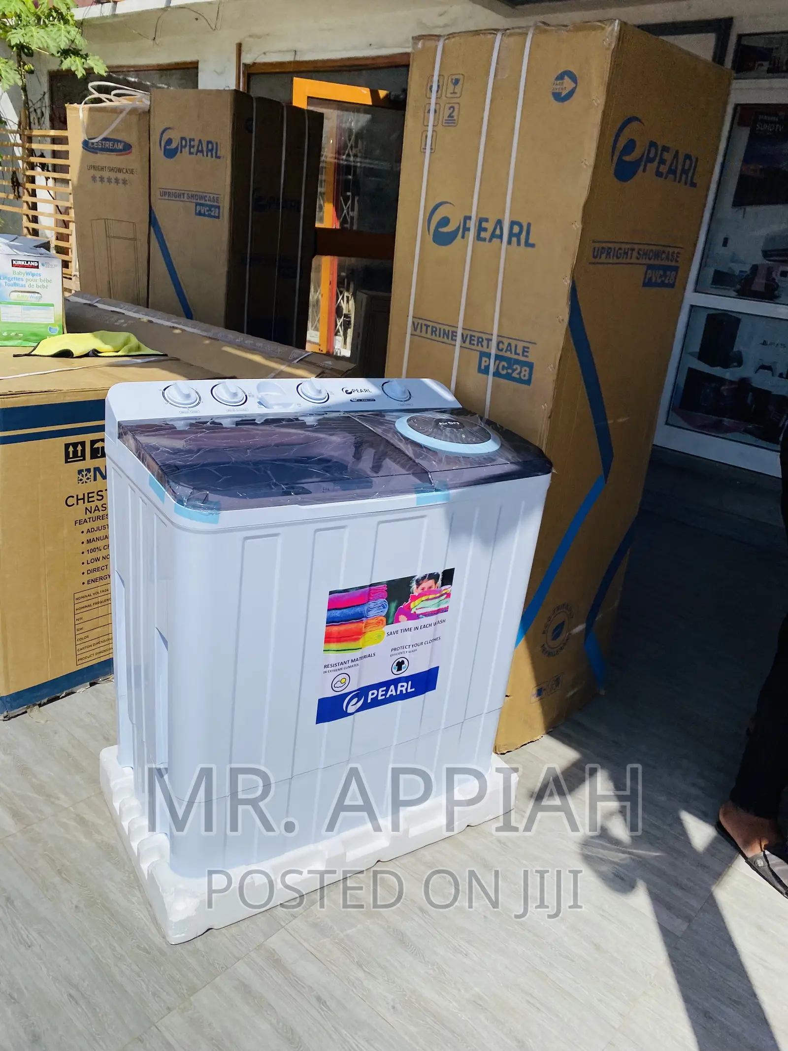Hit Us for Original Pearl7kg Electric Washing Machine,White
