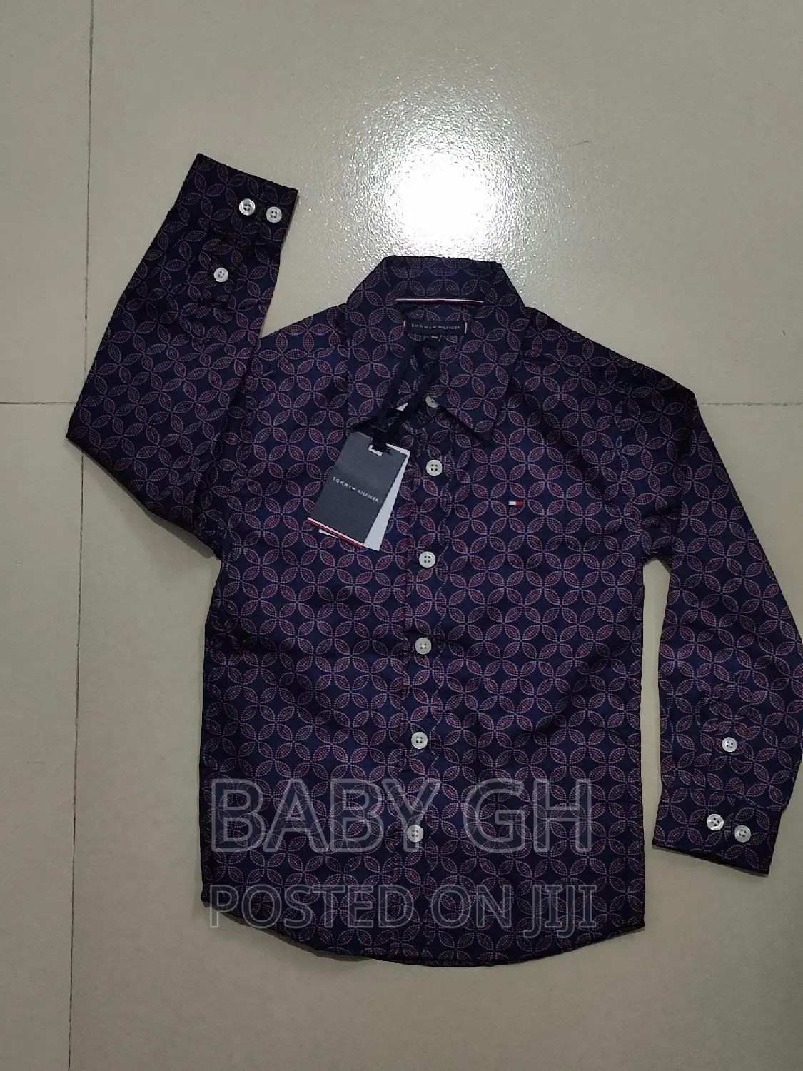 Tommy Hilfiger Kids Long Sleeve Shirt
