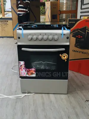 Oven With Grill 4 Gas Cooker Ferre 60x60 Gray Burner