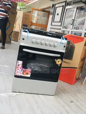 Lasting Ferre Oven With Grill 60x60 Gray 4 Gas Cooker
