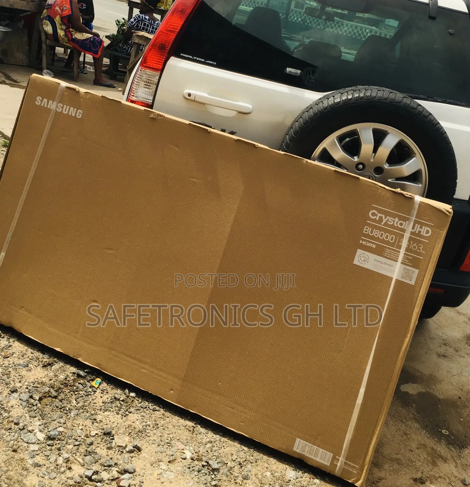 BU80 Samsung UHD LED Smart 65 Inches Glossy Black Tv