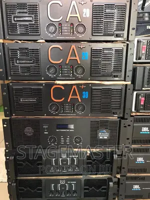 Amplifiers CA, EV, Martin Audio