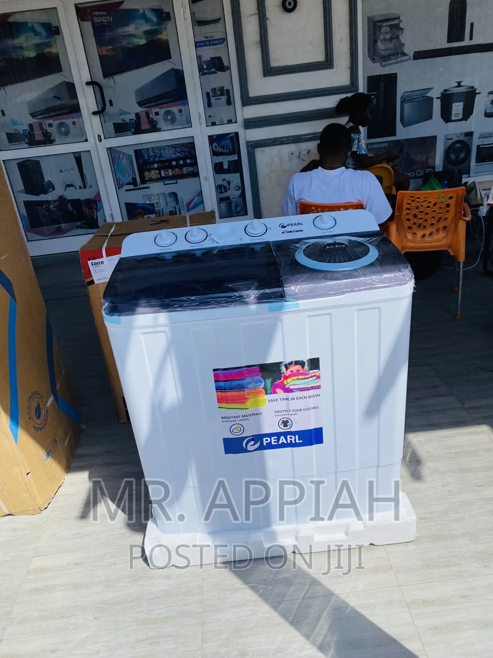 Purchase Original Pearl 12kg Electric Washing Machine.