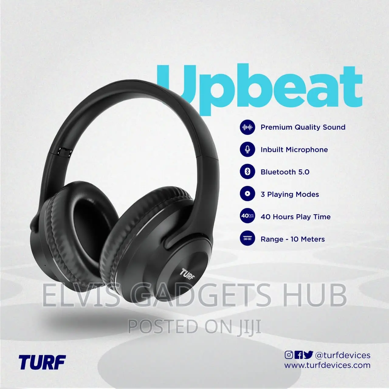 Turf Upbeat Headphone