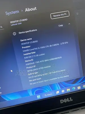 New Laptop Dell Latitude 5280 8GB Intel Core I5 HDD+SSD 256GB