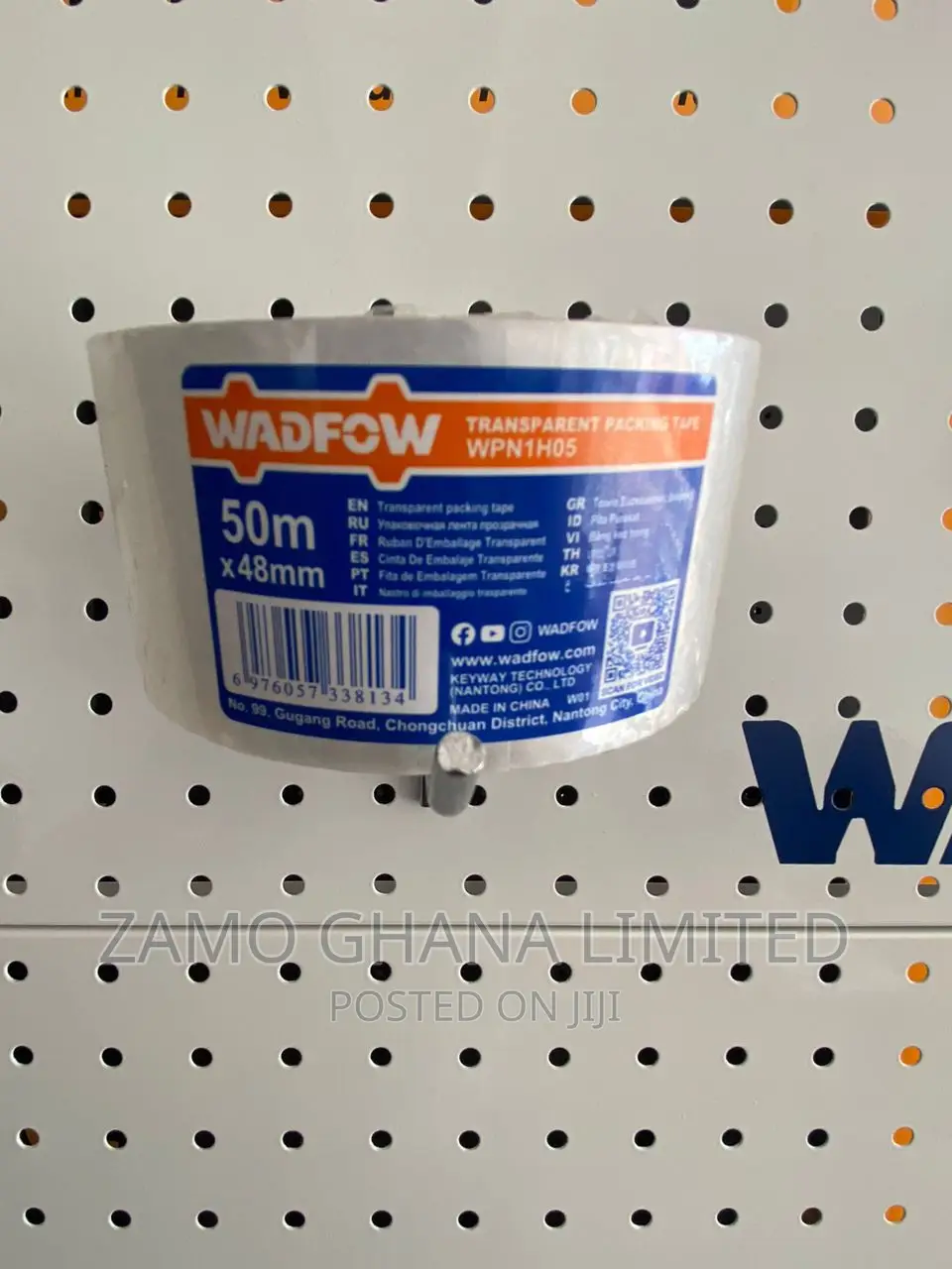 Transparent Packing Tape 50m - Wpn1h05