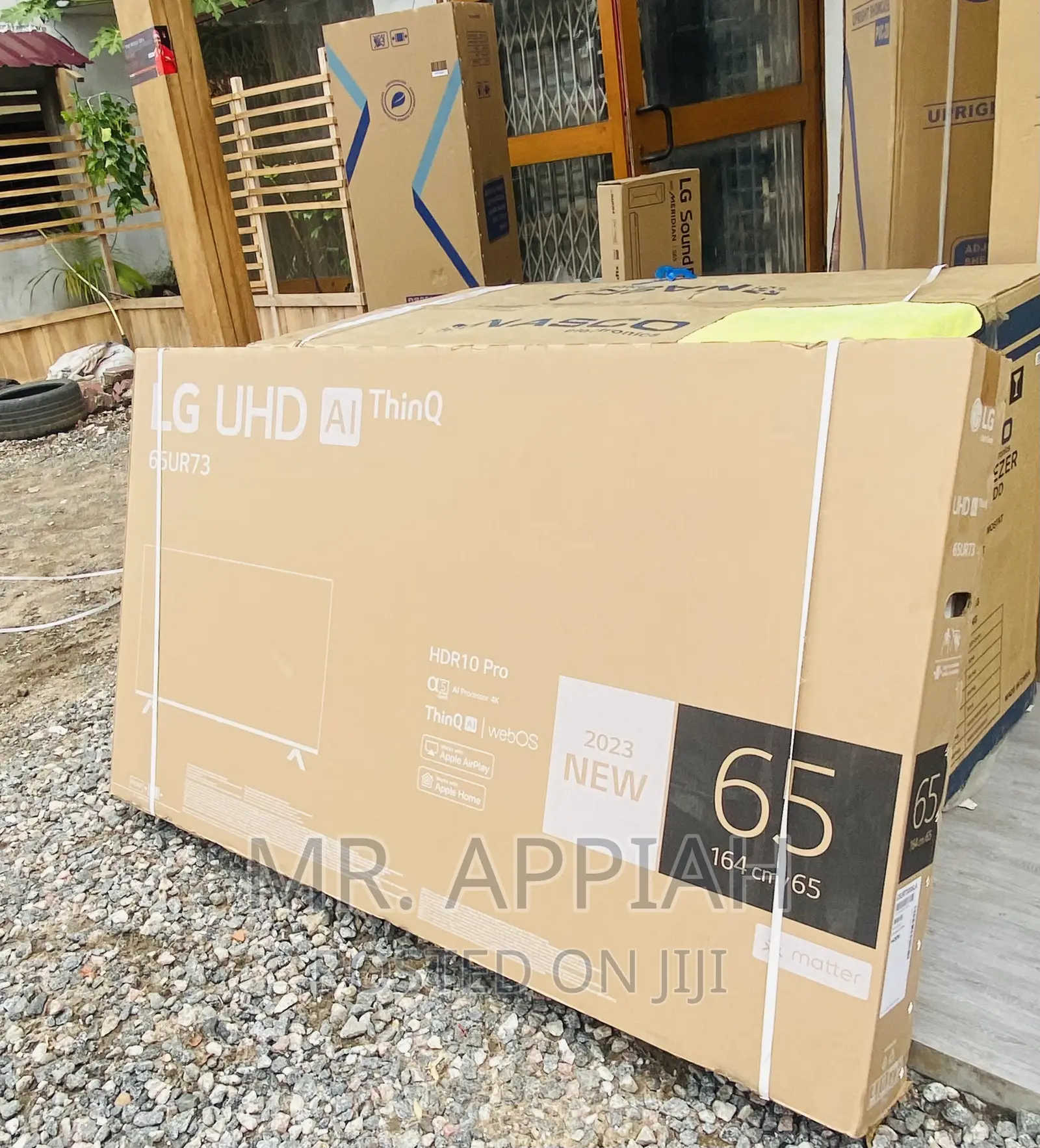 Highly Energy Saving LG 65ur73 65” Electric Uhd Tv(Black).