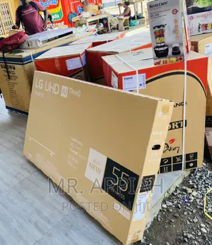 Brand New Lg 55ur7300 55” Electric Uhd Led Tv(Black).