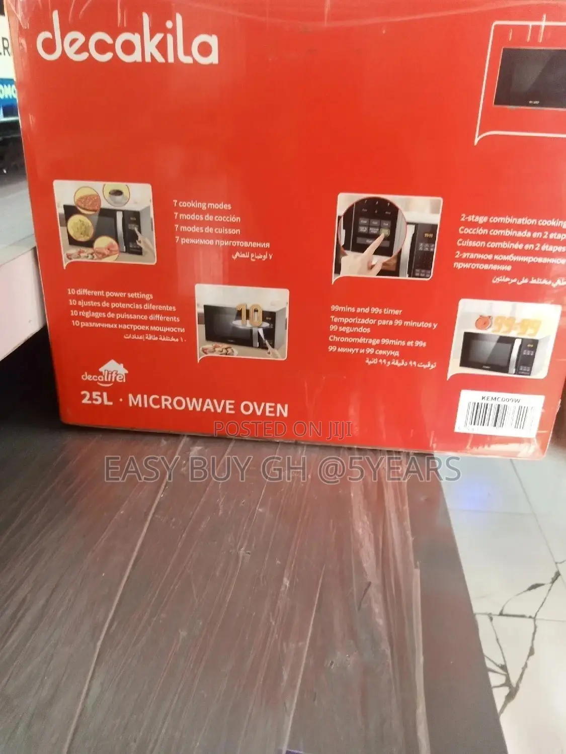 Brand New Microwave Oven Decakila