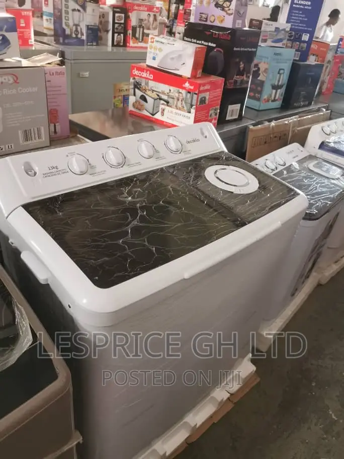Decakila 13kg Washing Machine Twin Tub