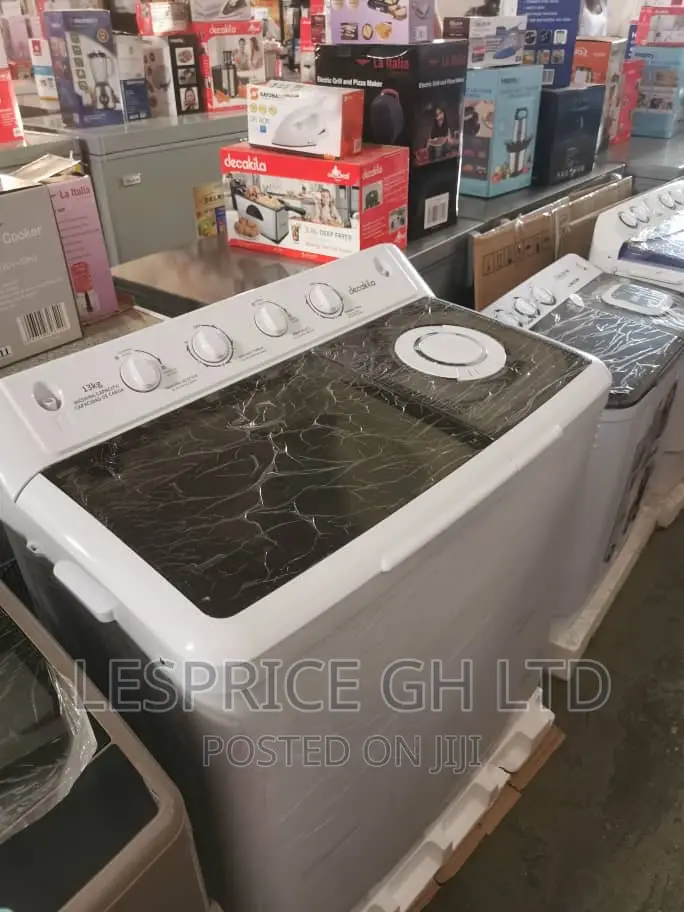 Decakila 13kg Dual Washing Machine
