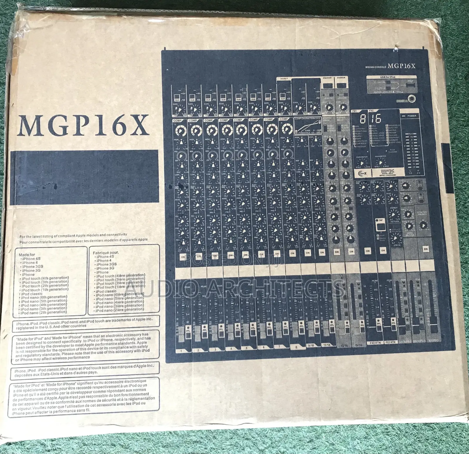 Yamaha Mgp16x Analog Mixer