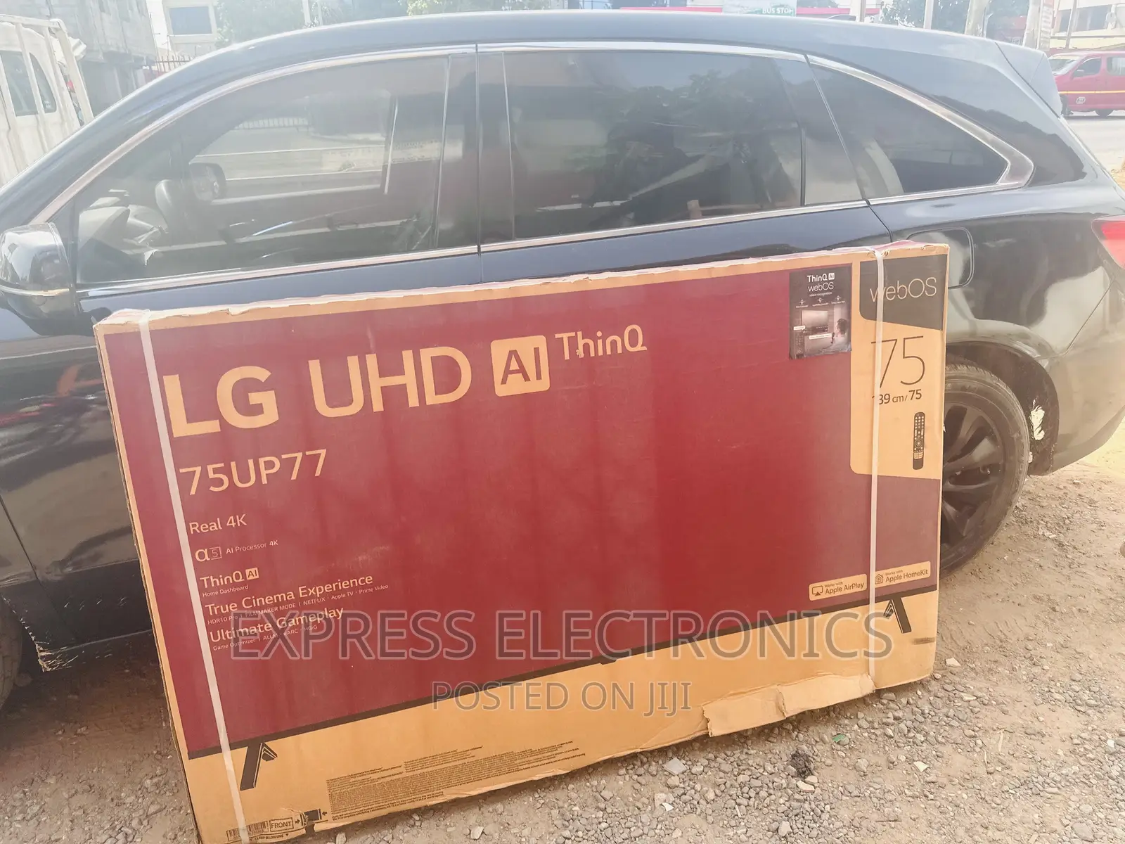Most Affordable Slim UHD Smart Lg 75”UP77