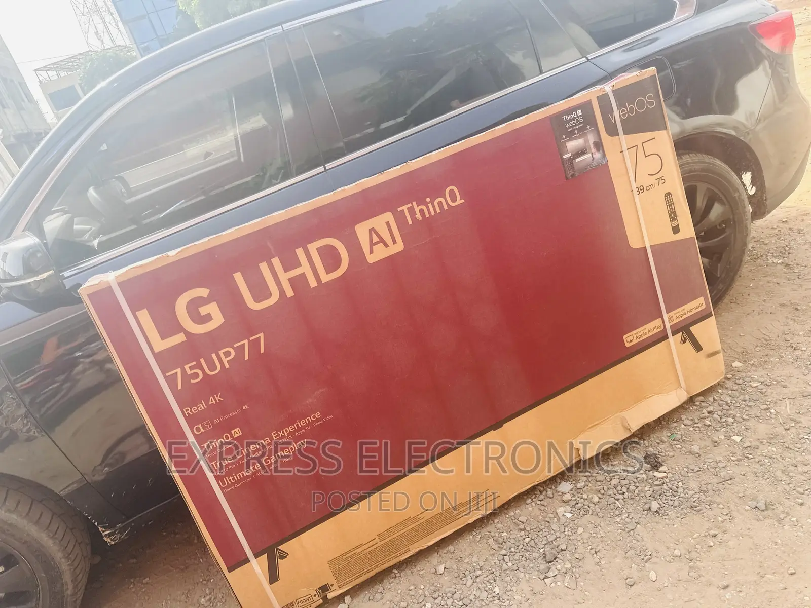 Super Powerful LG UHD Smart 75”UP77 Tv 