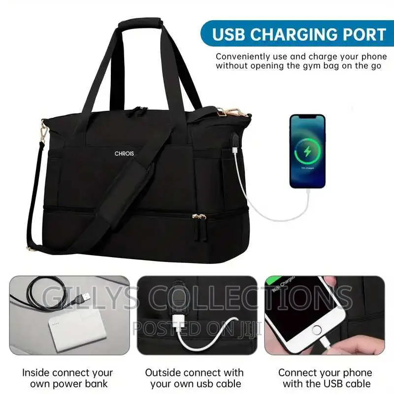 Gym and Travel Duffel Bag