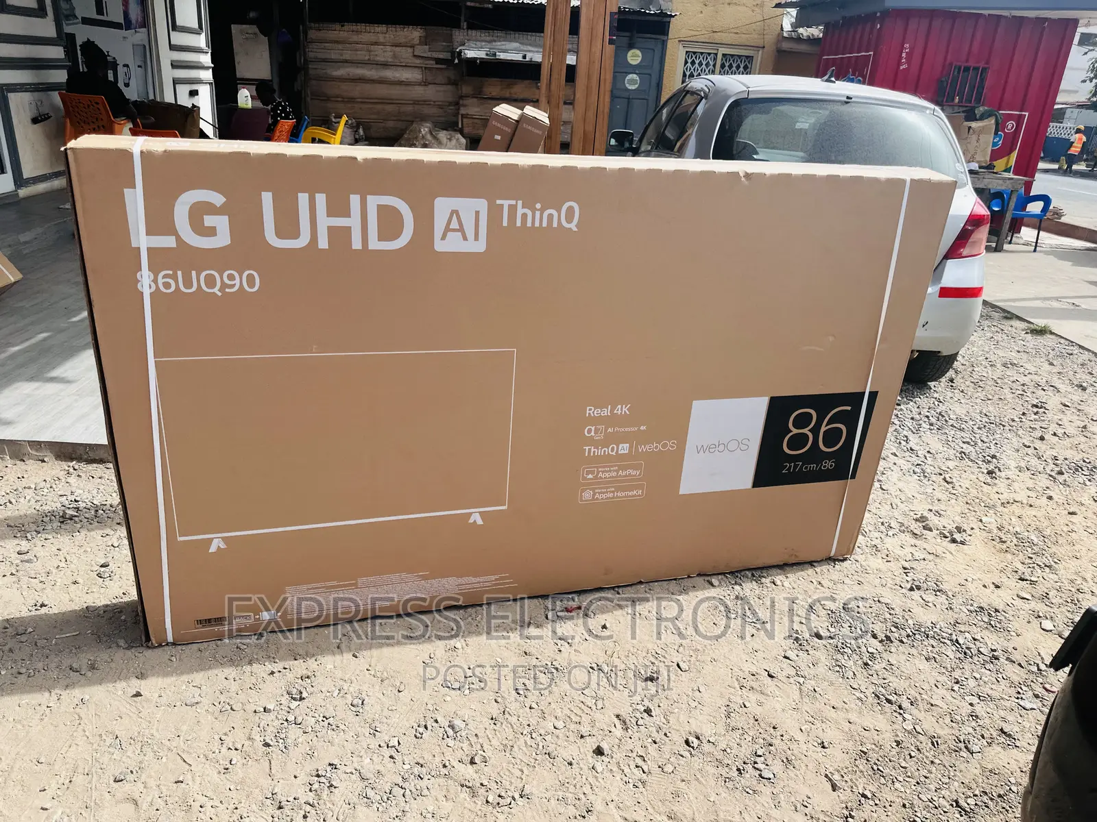 Beautiful  Design Lg UHD Smart 86”UQ90