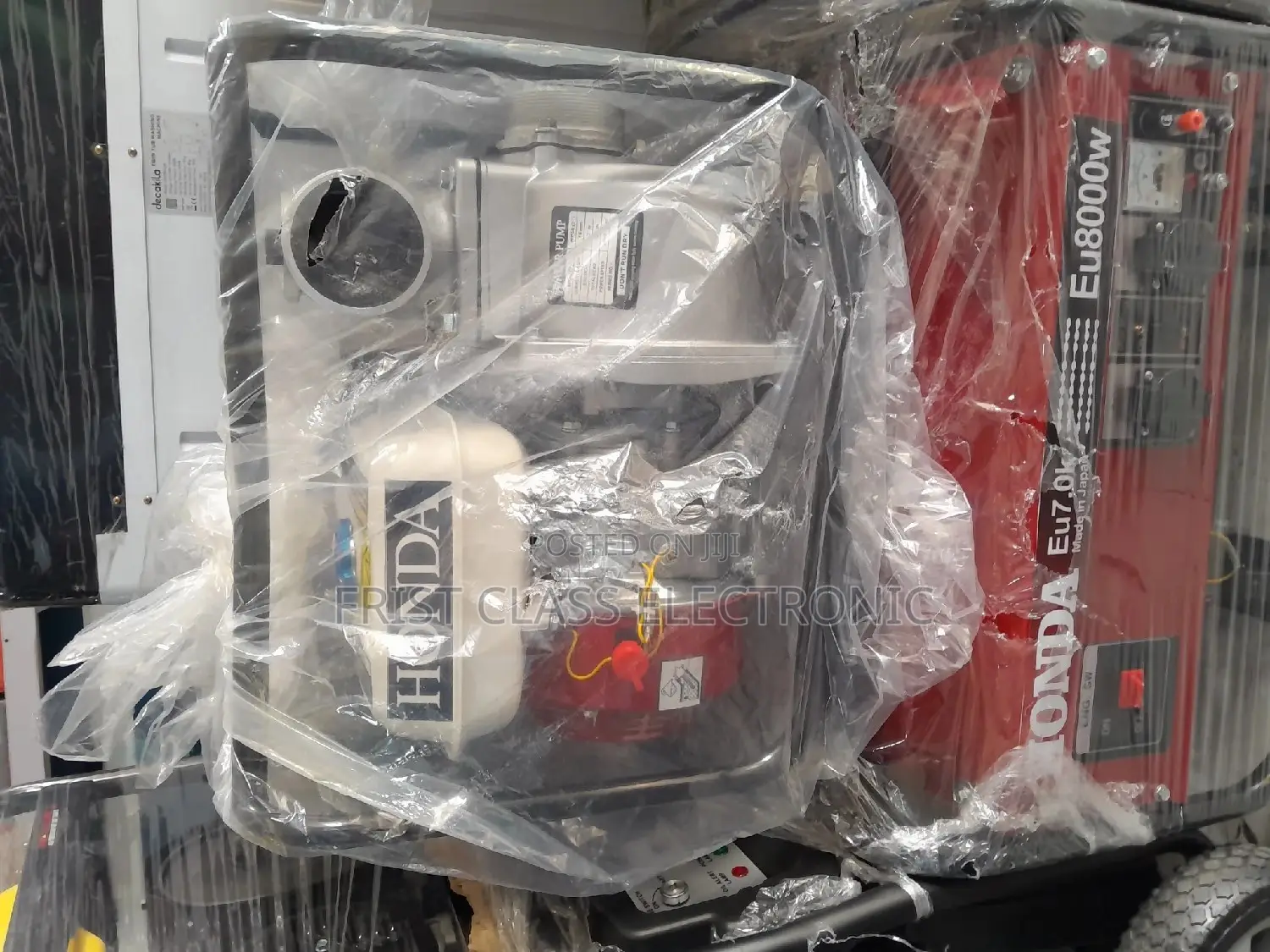 New Honda Red Water Pump 3ich Water Pump Smart Water Pump