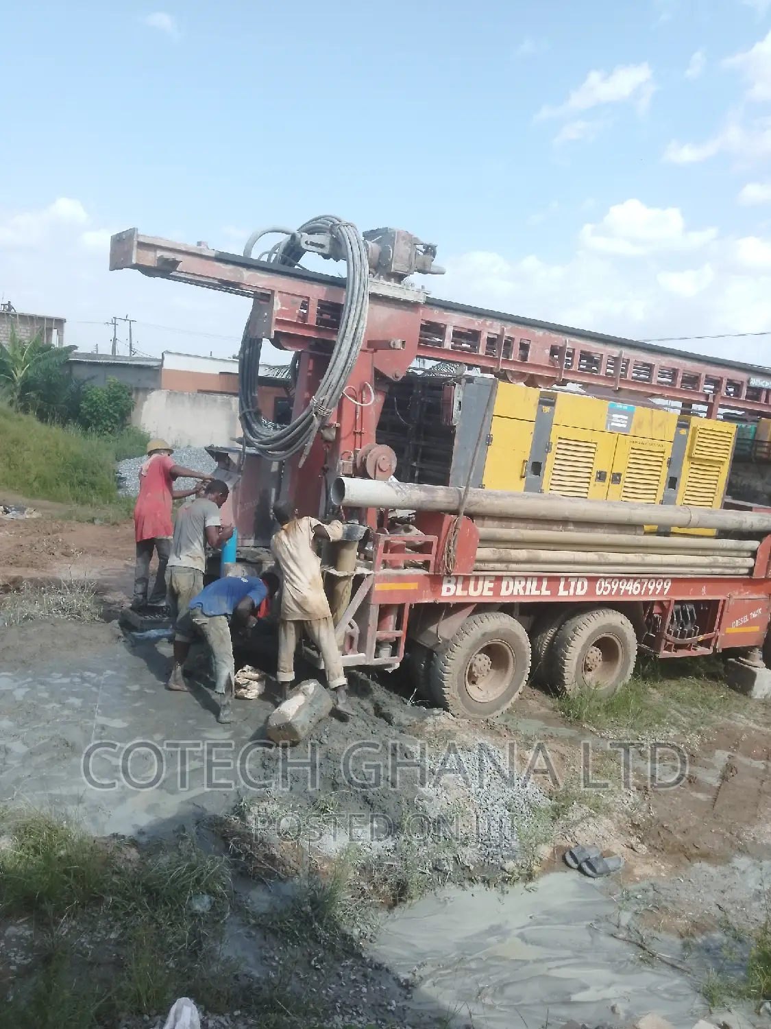 Cotech Borehole Drilling Promotion