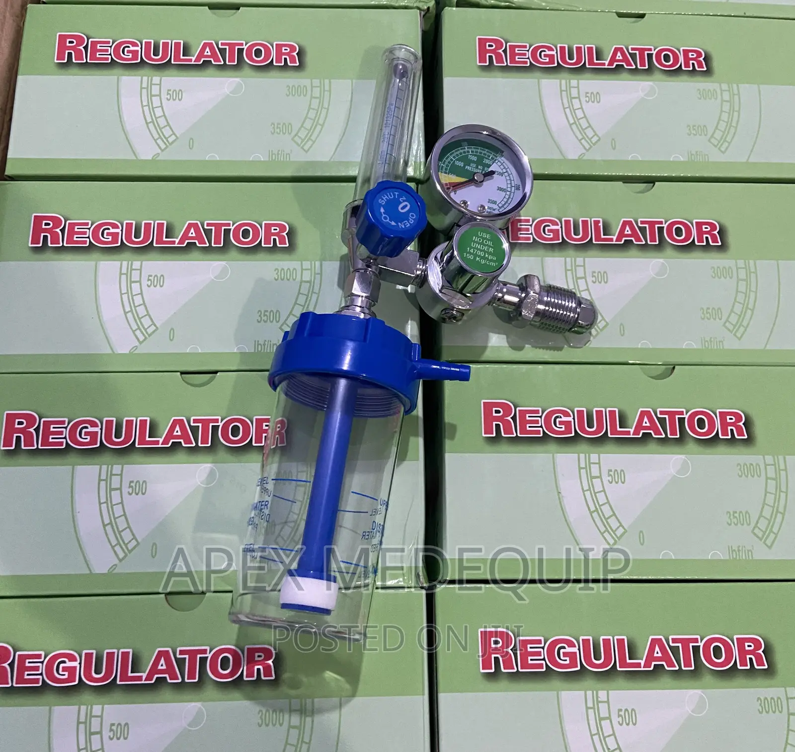 Oxygen Cylinder Flow Meter