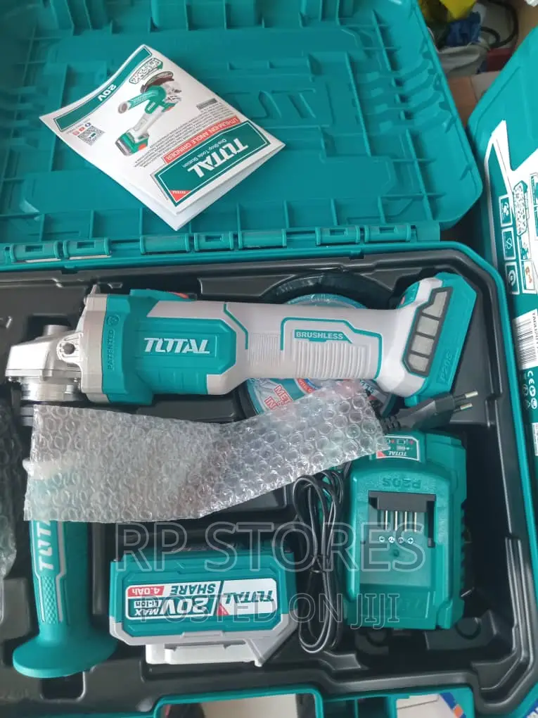 Total Cordless Angle Grinder 20v