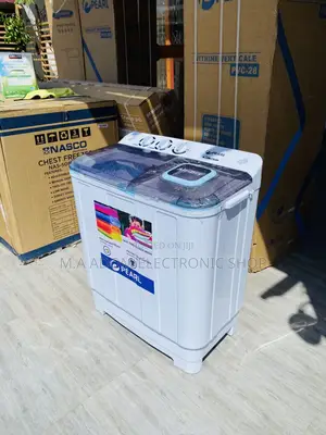 Durable and Affordable Pearl 7kg Washing Machine(White).
