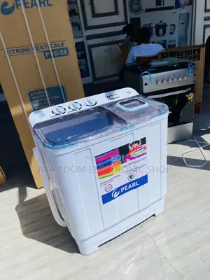 High Quality Pearl 7kg Washing Machine + Spin/Dry(White).