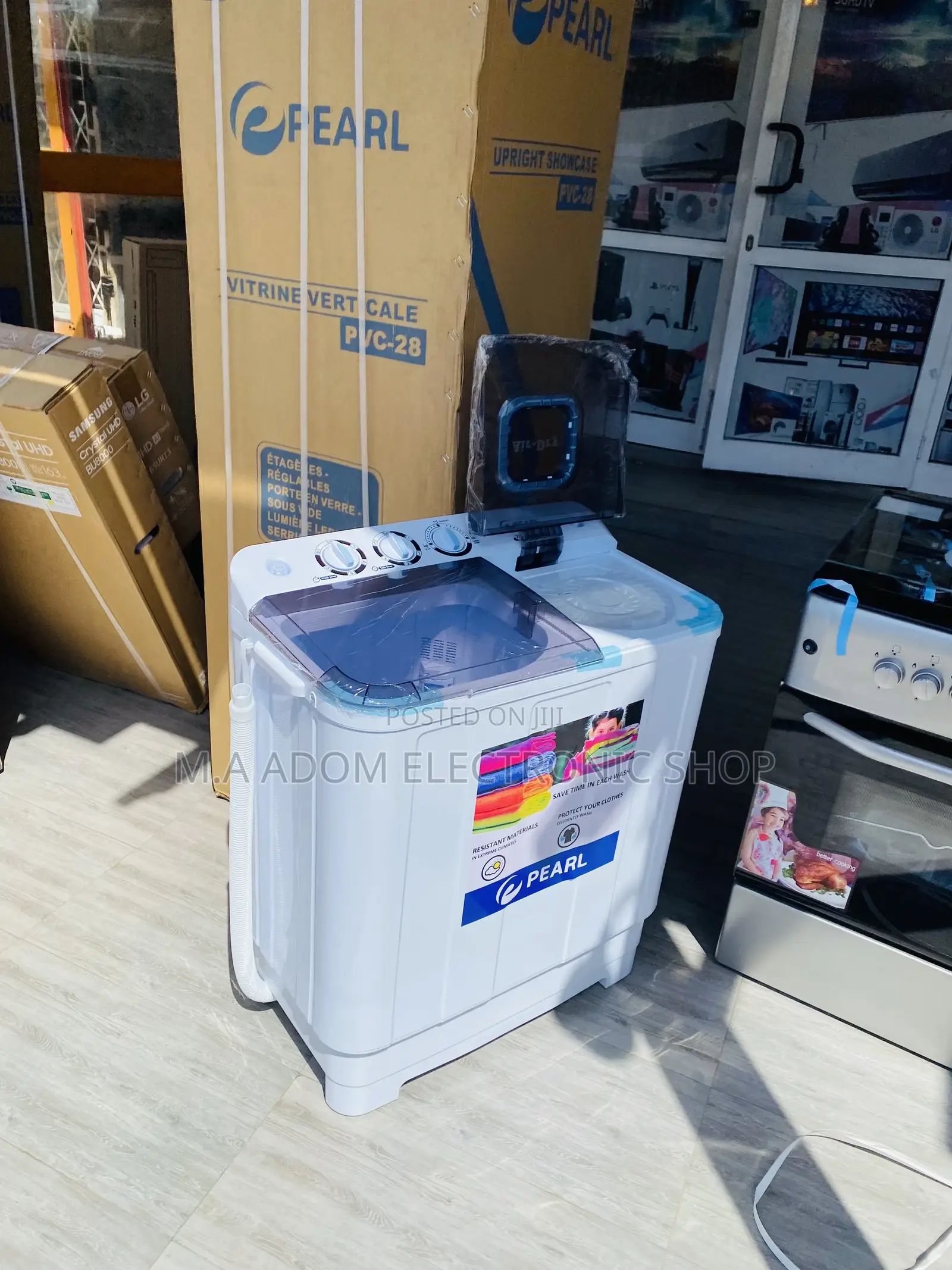 Classic Designed Pearl 7kg Top Load Washing Machine(White).