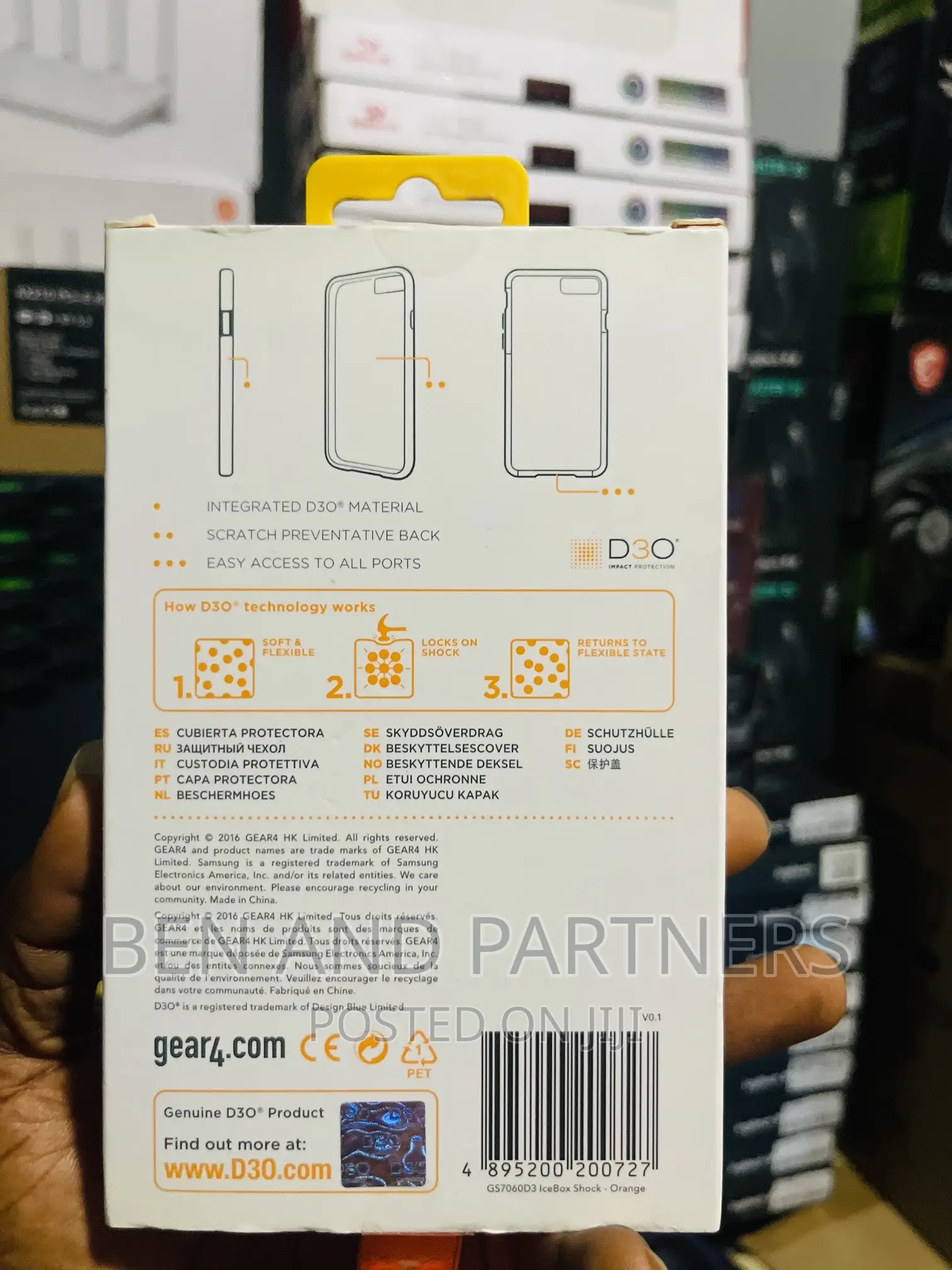 Gear4 Icebox Shock for Samsung S7
