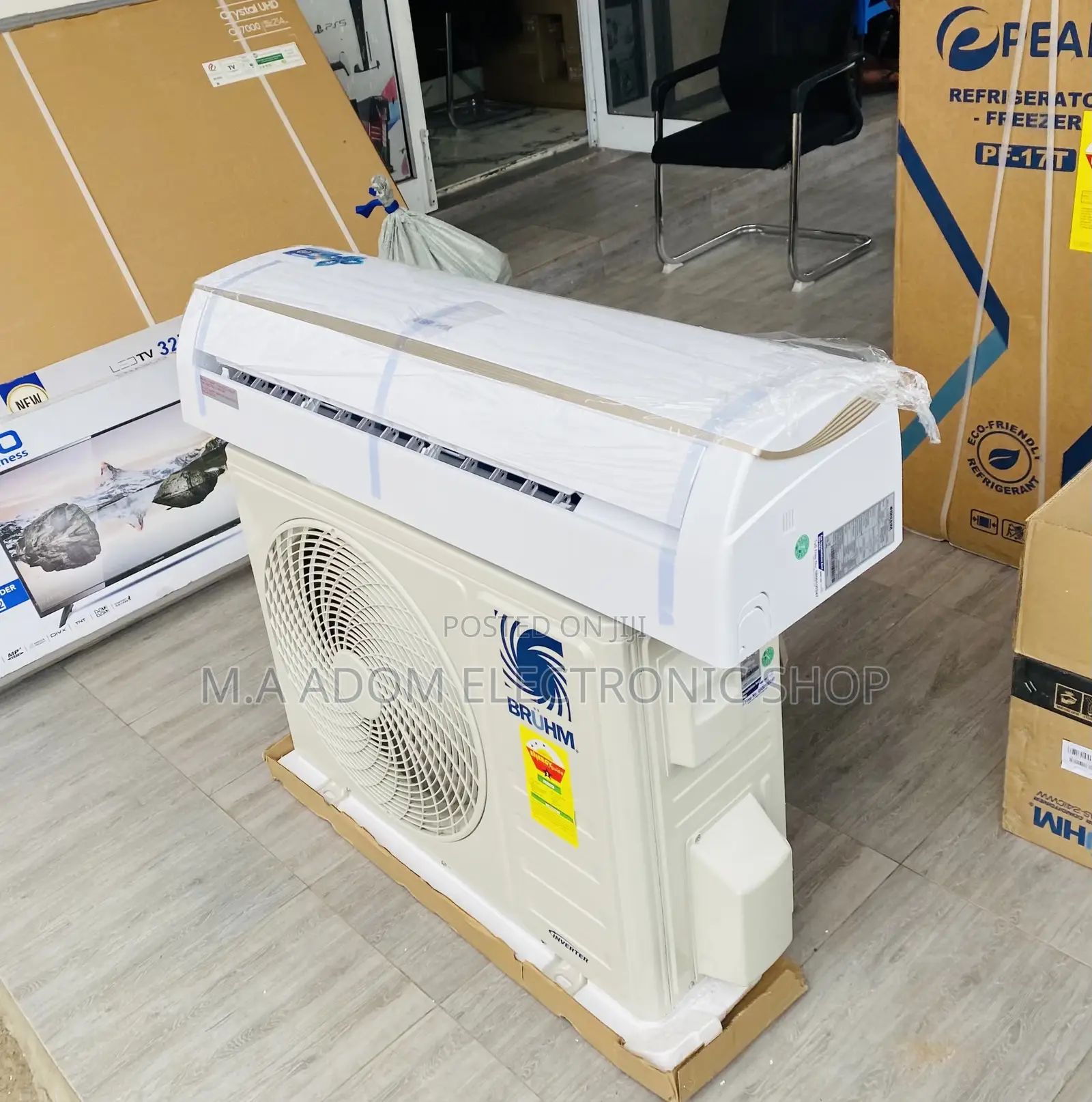 Brand New Bruhm 2.5hp Split Inverter Electric Ac(White) 