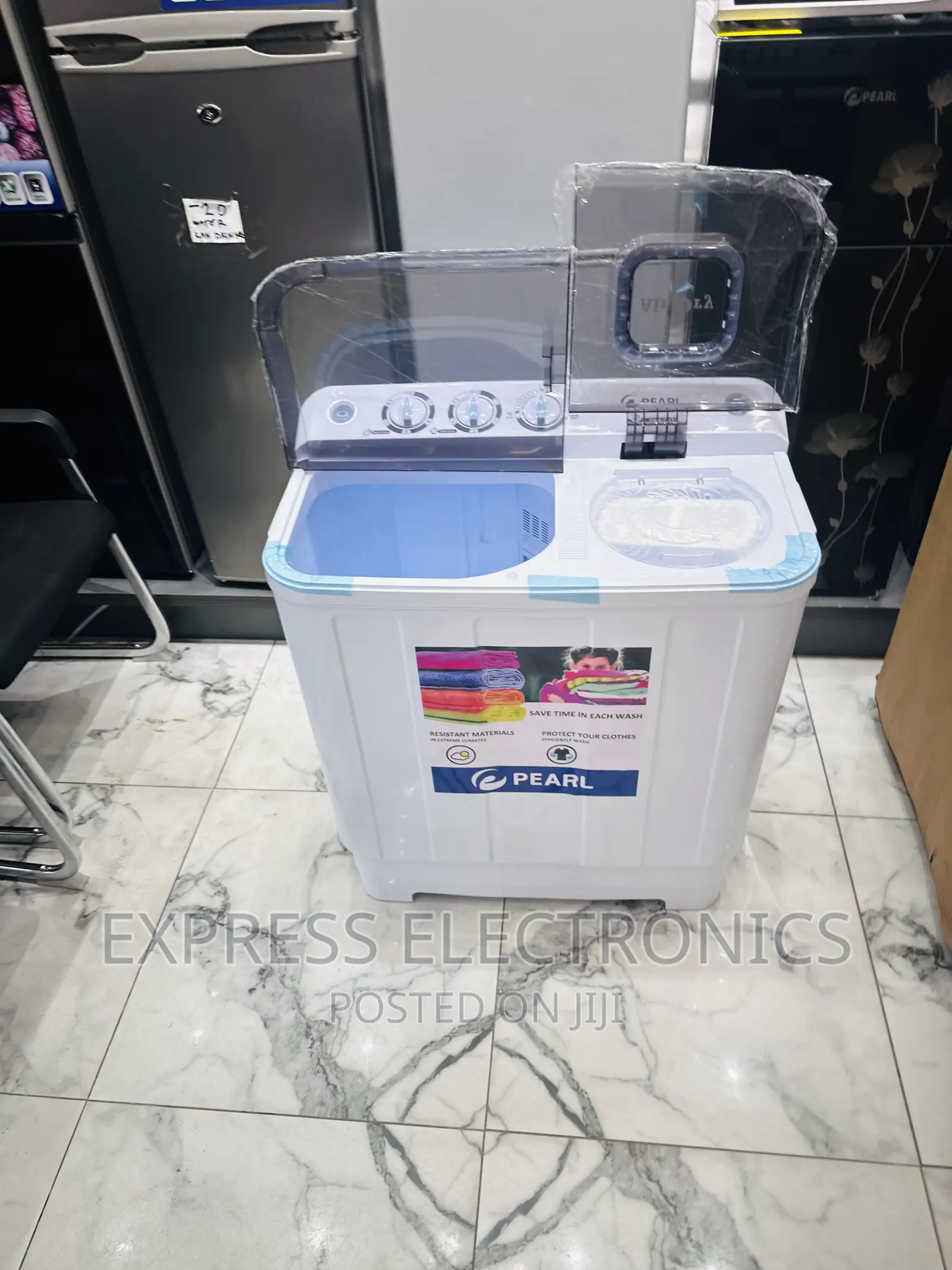 Durable-Build-Wm Twintub Pearl 7kg