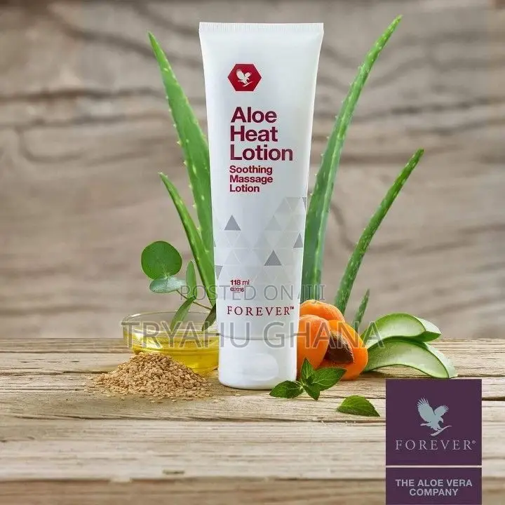 Forever Aloe Heat Lotion For Soothing Massage Lotion