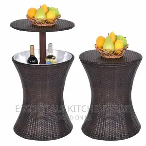 Outdoor Cooler Bar Table