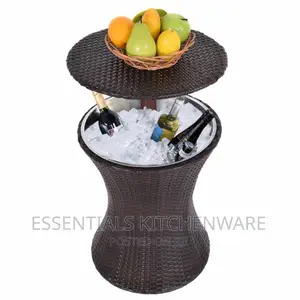 Outdoor Cooler Bar Table