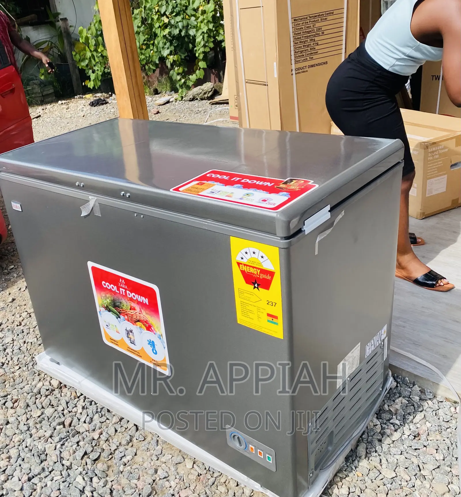 Super Quality Zara 360 Single Door Electric Freezer 