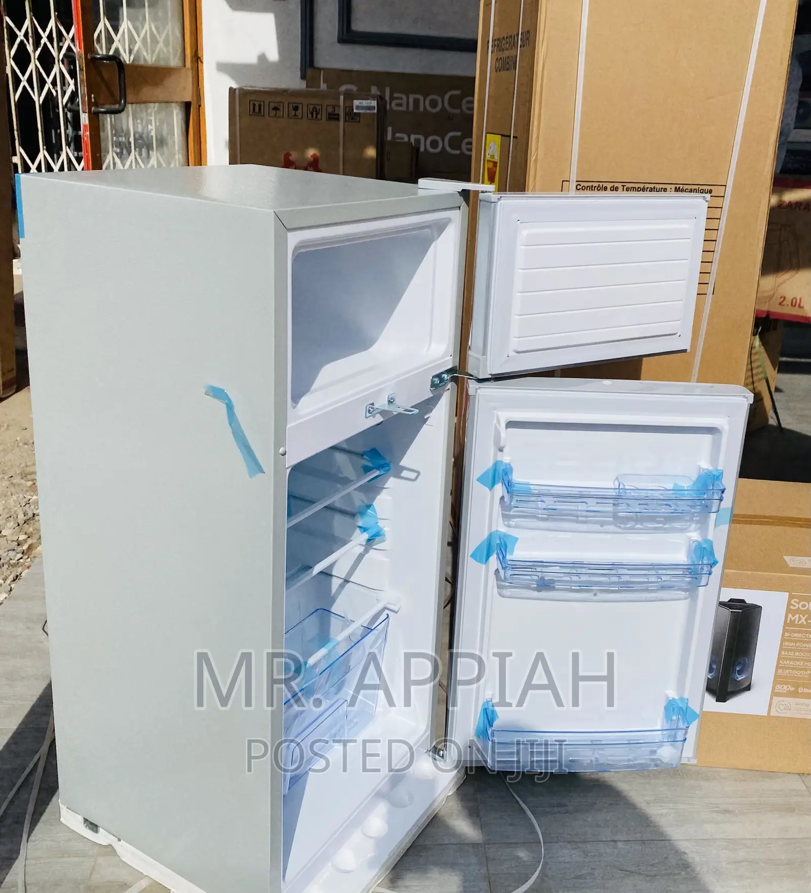 Super Adorable Zara 12TM Double Door Electric Refrigerator.