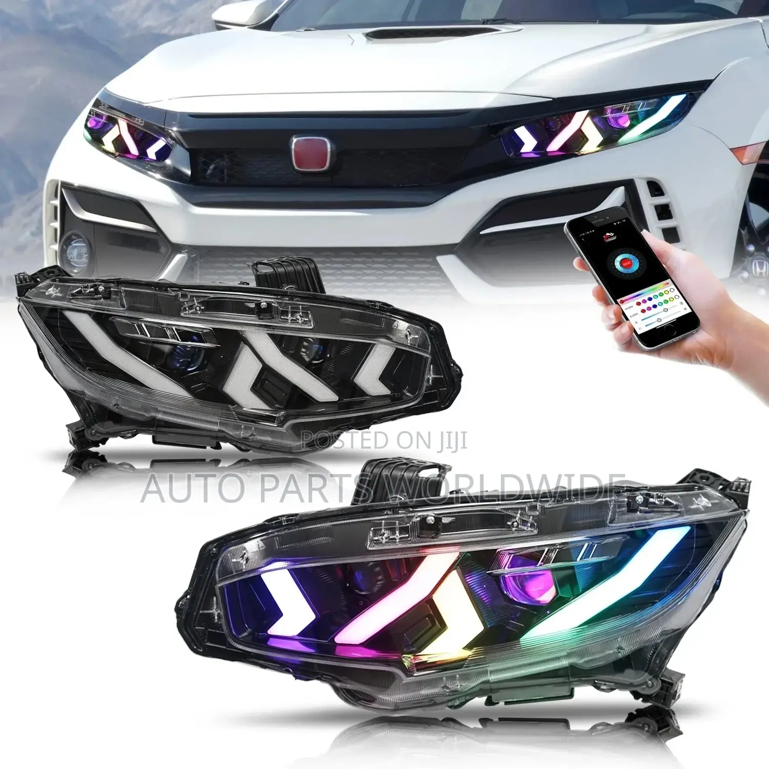 Honda Civic Spec Headlights Full LED 2016-2020